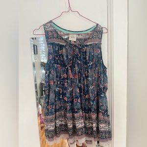 Floral Knox Rose tank